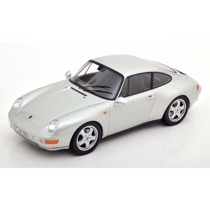 Norev Porsche 911 (993) Carrera - Silver - 1993 - Norev - 1:18