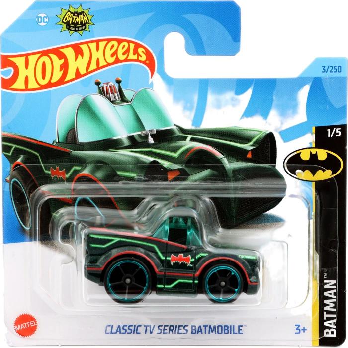 Hot Wheels Classic TV Series Batmobile - Batman - Svartgrn - HW