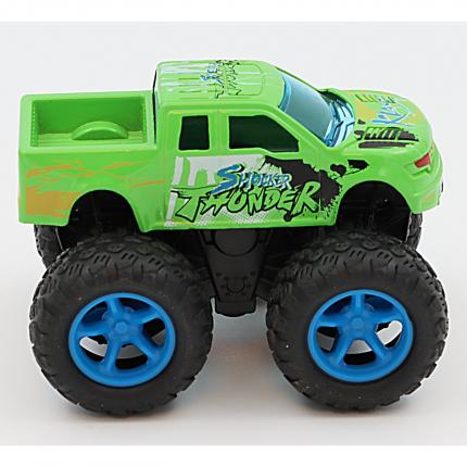  Monster Truck - Bigfoot - Off-Road crawler med friktion - Grön