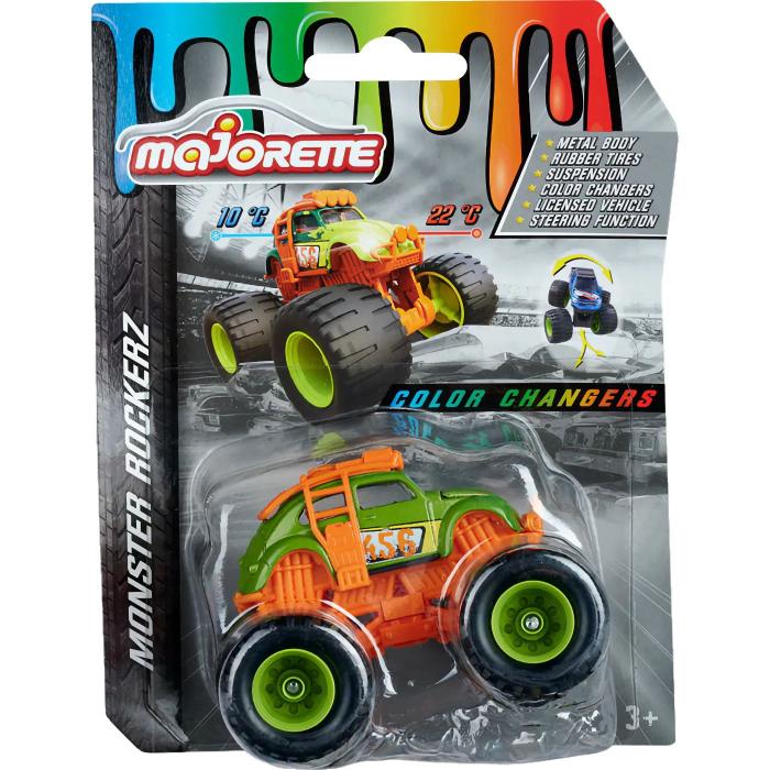 Majorette Monster Rockerz - VW Beetle - Color Changers - Majorette