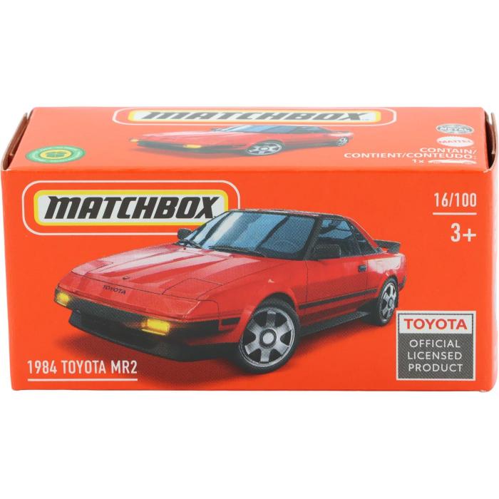 Matchbox 1984 Toyota MR2 - Rd - Power Grab - Matchbox