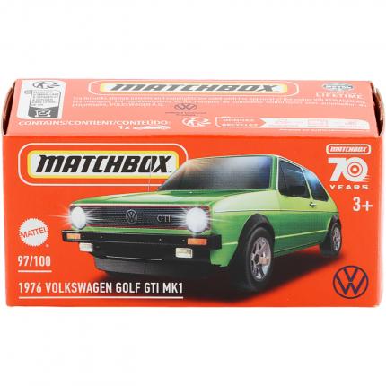 Matchbox 1976 Volkswagen Golf GTI MK1 - Grön - Power Grab - Matchbox