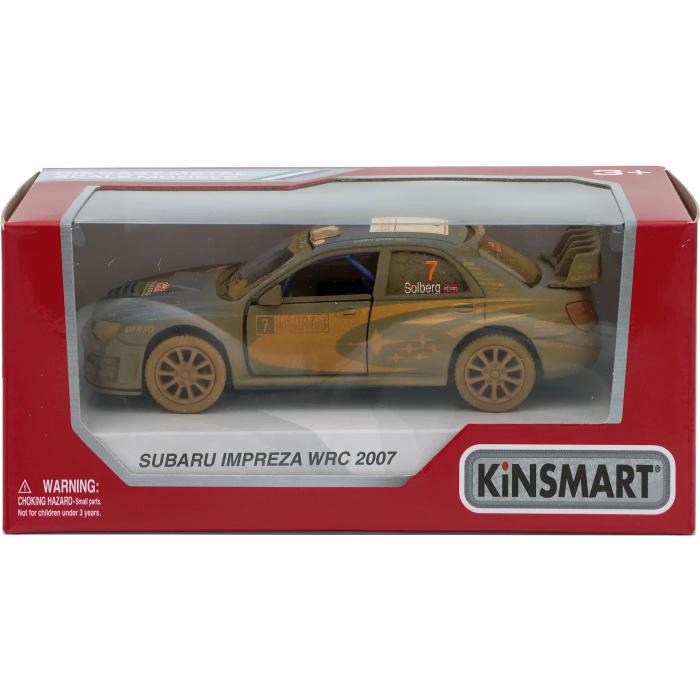 Kinsmart Subaru Impreza WRC 2007 - Solberg - Muddy - Kinsmart - 1:36
