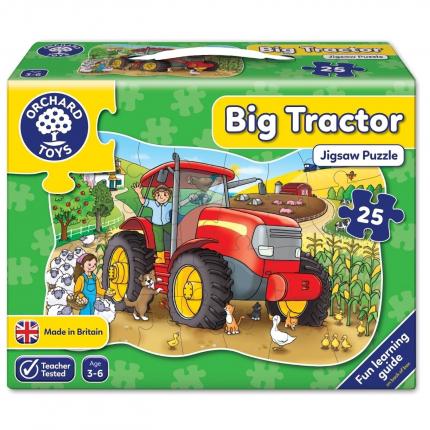 Orchard Toys Big Tractor - Traktorpussel från Orchard Toys