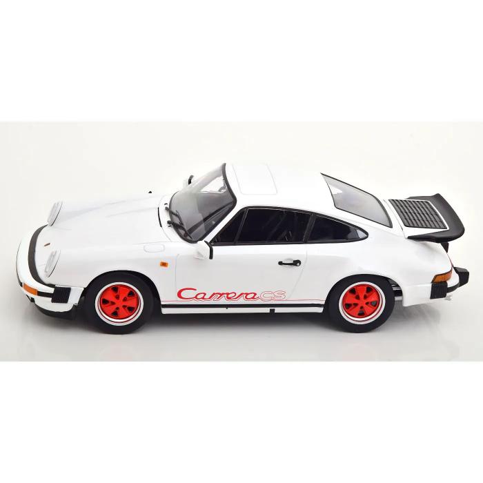 KK-Scale Porsche 911 Carrera Clubsport 1989 - Vit/Rd - KK-Scale 1:18