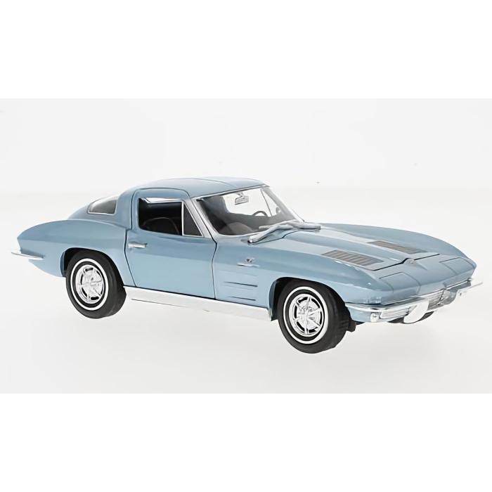 Welly 1963 Chevrolet Corvette C2 Sting Ray - Bl - 1:24 - Welly