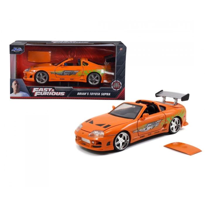 Jada Toys Brian's Toyota Supra - Fast & Furious - Orange - Jada Toys