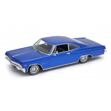 Welly 1965 Chevrolet Impala SS 396 - Blå - Hot Rider - Welly 1:24