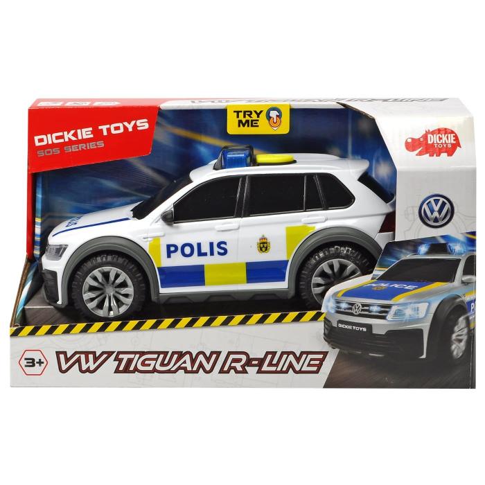 Dickie Toys Polisbil - VW Tiguan - Ljud och ljus - Dickie Toys