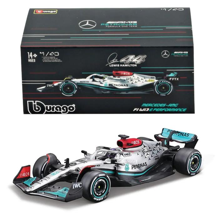 Bburago F1 - Mercedes-AMG - W13 - Lewis Hamilton #44 - Bburago 1:43