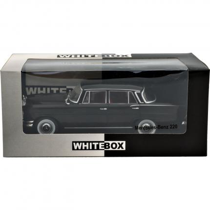 WhiteBox Mercedes-Benz 220 - 1959 - Svart - WhiteBox - 1:24