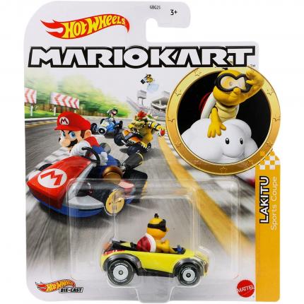 Hot Wheels Lakitu - Sports Coupe - Mario Kart - Hot Wheels