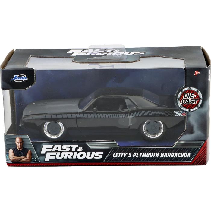 Jada Toys Lettys Plymouth Barracuda - Fast & Furious - Jada - 1:32