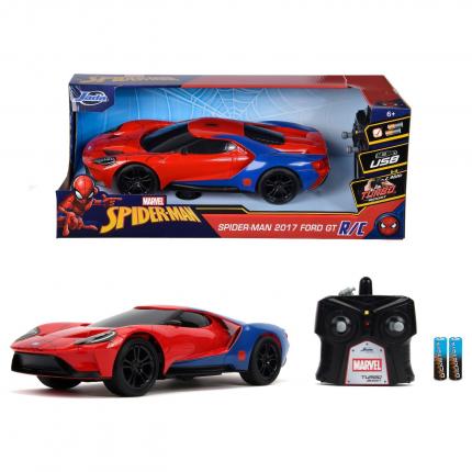 Jada Toys Spiderman 2017 Ford GT - Radiostyrd Bil - 1:16