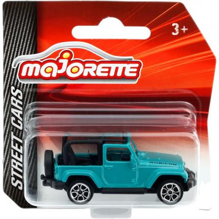 Majorette Jeep Wrangler Rubicon - Street Cars - Blå - Majorette