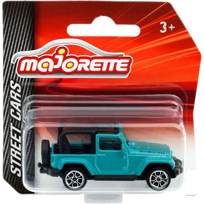 Majorette Jeep Wrangler Rubicon - Street Cars - Bl - Majorette