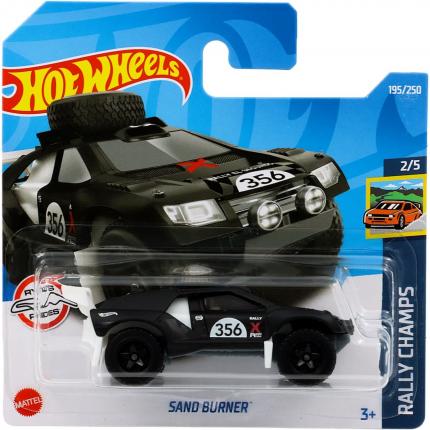 Hot Wheels Sand Burner - Rally Champs - Svart - Hot Wheels