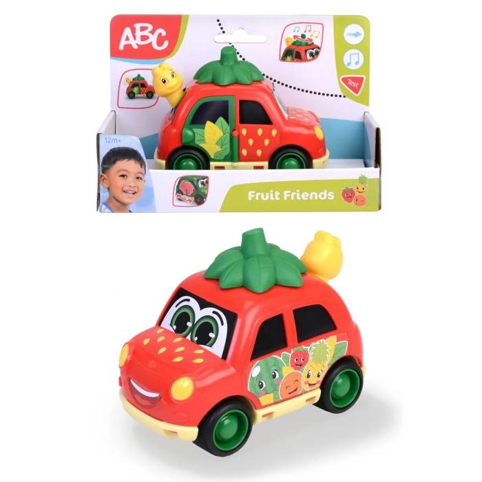 ABC Jordgubbe - Leksaksbil frn 1 r - Fruit Friends - ABC