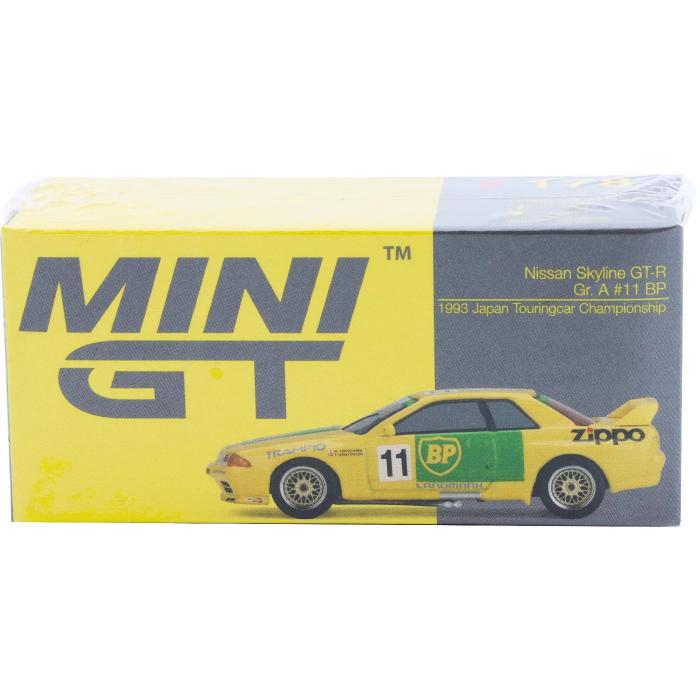 Mini GT Nissan Skyline GT-R (R32) Gr. A #11 BP 1993 - Mini GT - 1:64