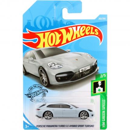 Hot Wheels Porsche Panamera Turbo S E-Hybrid Sport Turismo - Grå - HW