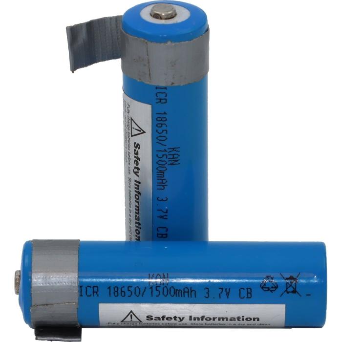 Haiboxing (HBX) HBX Li-ion-batteri (2 st) till HBX - 1500 mAh 3,7 V - 18650