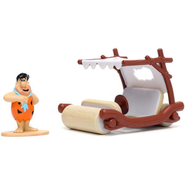 Jada Toys The Flintstones - Fred Flintstone & Flintmobile - Jada Toys