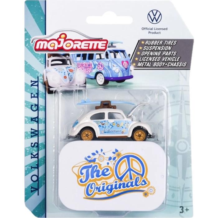 Majorette Volkswagen Beetle - Vit - The Originals - Deluxe - Majorette