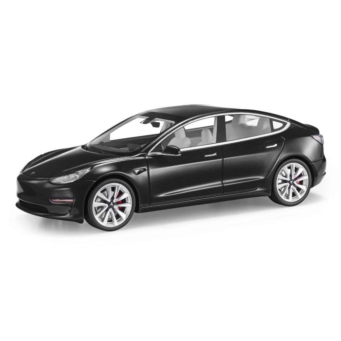 LS Collectibles Tesla Model 3 - Svart - LS Collectibles - 1:18