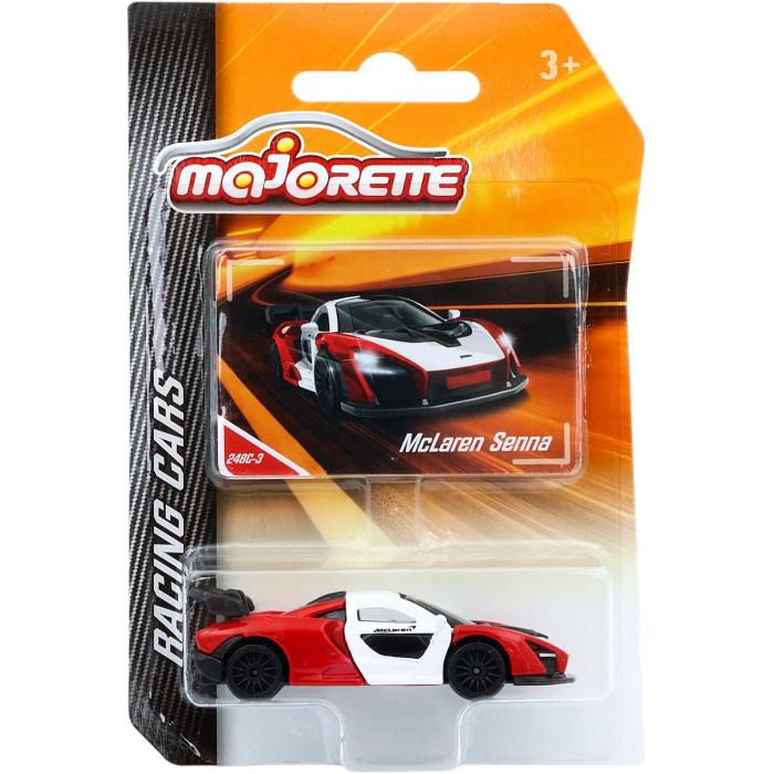 Majorette McLaren Senna - Rd och vit - Racing Cars - Majorette