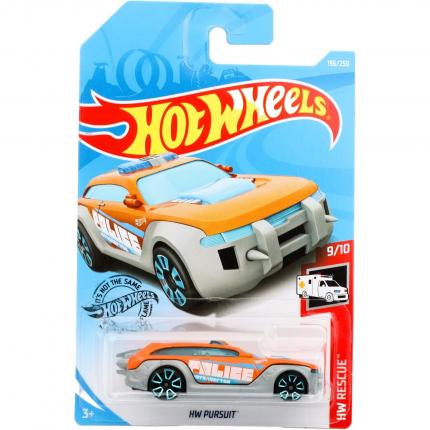 Hot Wheels HW Pursuit - HW Rescue - Orange - Hot Wheels