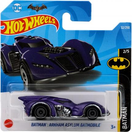 Hot Wheels Batman: Arkham Asylum Batmobile - Batman - Lila - Hot Wheels