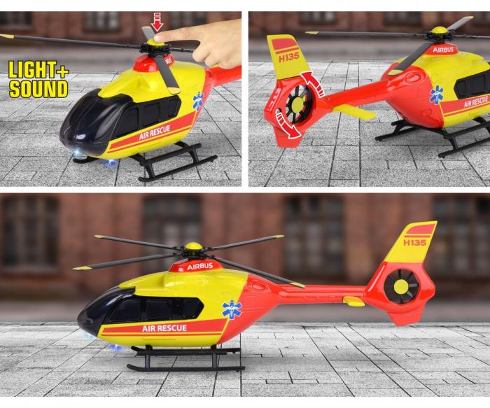 Majorette Airbus H135 Rescue Helicopter - Majorette Grand Series