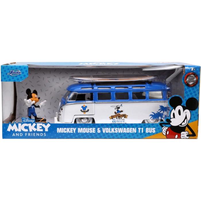 Jada Toys Mickey Mouse & Volkswagen T1 Bus - Jada Toys - 1:24