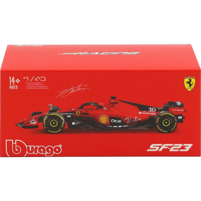 Bburago Ferrari SF-23 - #16 Charles Leclerc - Bburago - 1:43
