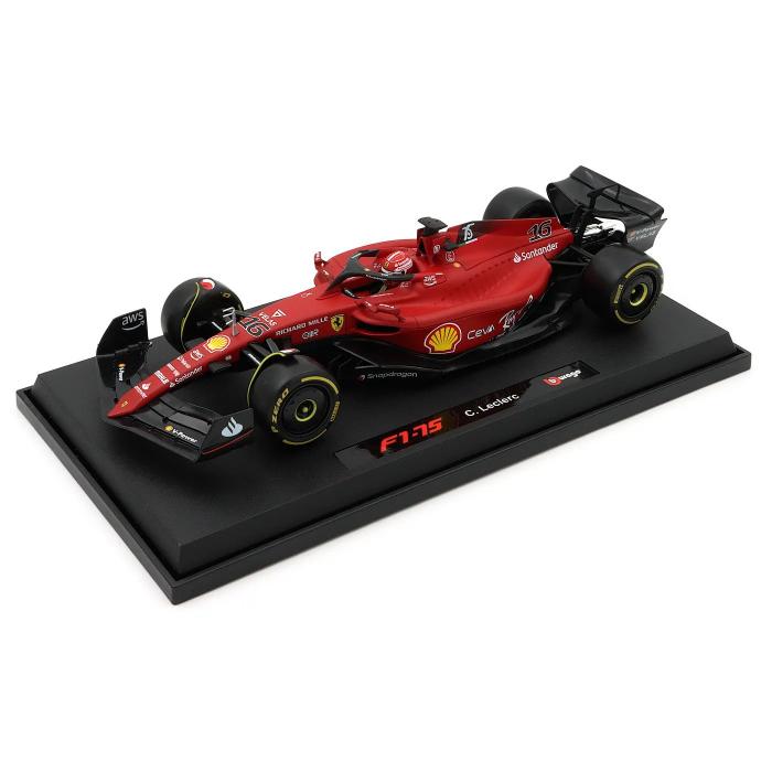 Bburago F1 - Ferrari - F1-75 - Charles Leclerc #16 - Bburago - 1:18