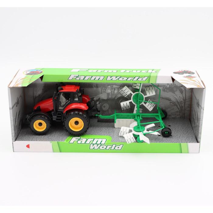  Rd traktor med jordbrukstrailer