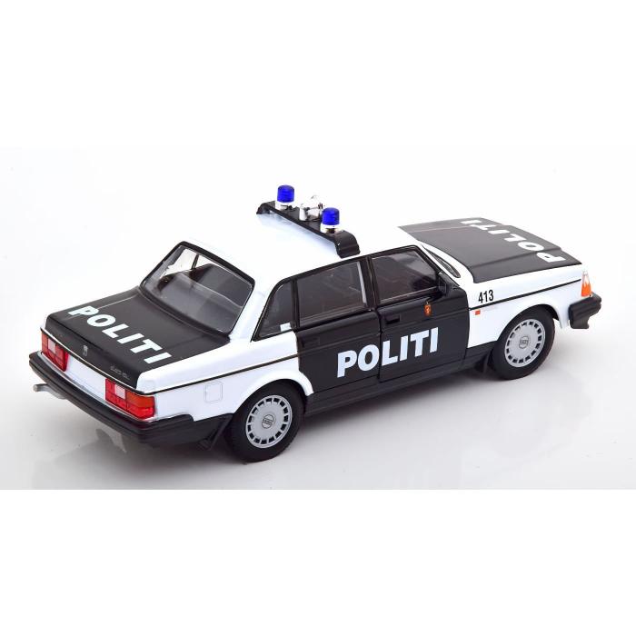 Welly Polisbil - Volvo 240 GL - Norge - Welly 1:24