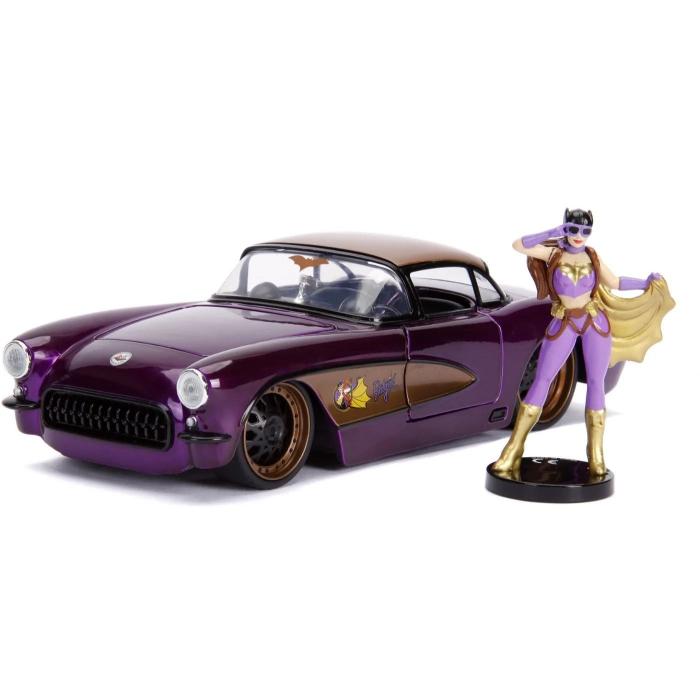 Jada Toys Batgirl & 1957 Chevrolet Corvette - Jada Toys - 1:24