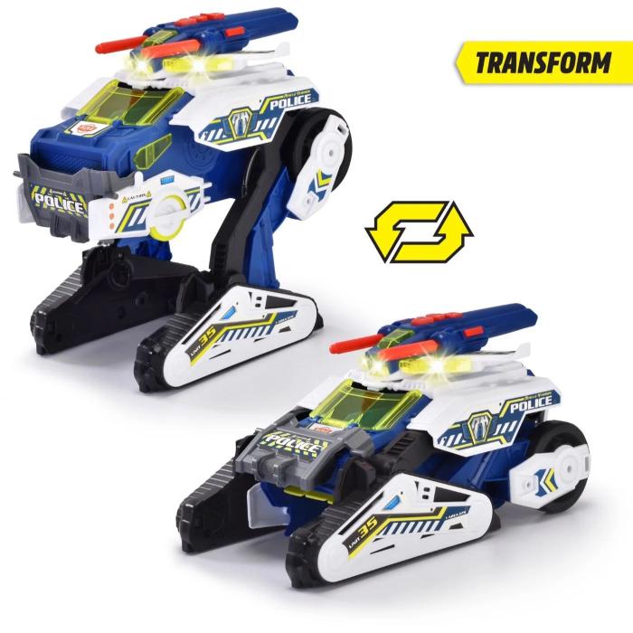 Dickie Toys Police Bot - Rescue Hybrids - Dickie Toys