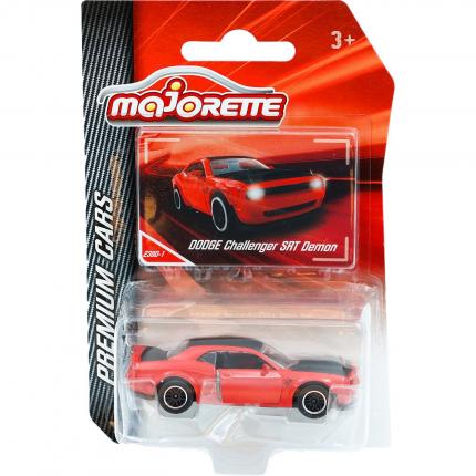 Majorette Dodge Challenger SRT Demon - Röd - Premium Cars - Majorette