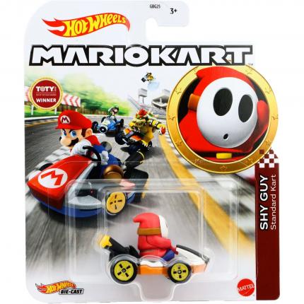 Hot Wheels Shy Guy - Mario Kart - Standard Kart - Hot Wheels
