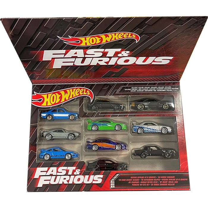 Hot Wheels Fast & Furious - 10-pack - Hot Wheels
