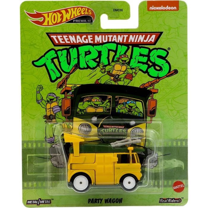 Hot Wheels Party Wagon - Turtles - Hot Wheels