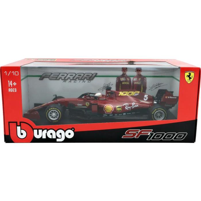 Bburago F1 - Ferrari - SF1000 - Sebastian Vettel #5 - Bburago - 1:18