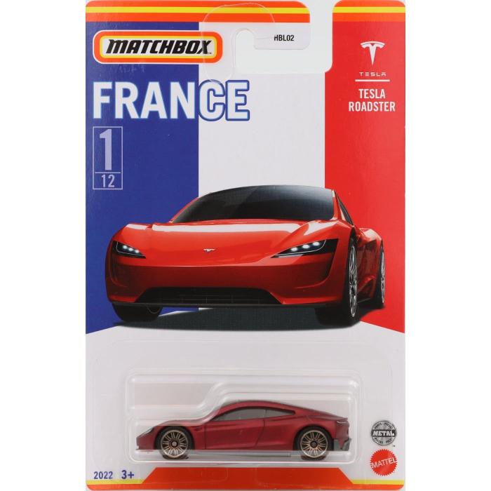 Matchbox Tesla Roadster 2020 - France - Matchbox