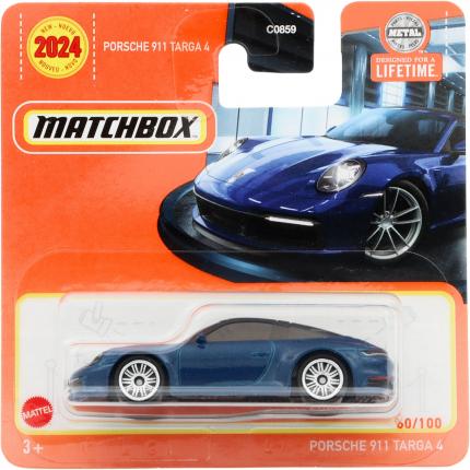 Matchbox Porsche 911 Targa 4 - Blå - Matchbox