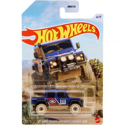 Hot Wheels '15 Land Rover Defender Double Cab - Mud Runners - 4/5 - HW