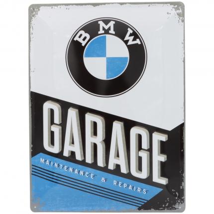 Nostalgic-Art BMW Garage - Maintenance & Repairs - Plåtskylt - 30x40 cm