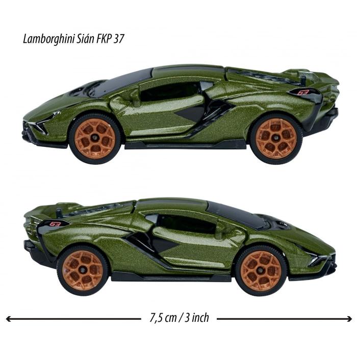 Majorette Lamborghini Sin FKP 37 - Olivgrn - Deluxe Cars - Majorette