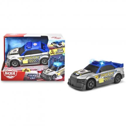 Dickie Toys Police Car - Ljud och Ljus - Dickie Toys - 15 cm
